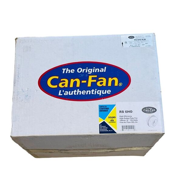 Can Fan RS6HO NJB 6" Inline Fan 392 CFM - Picture 3 of 13